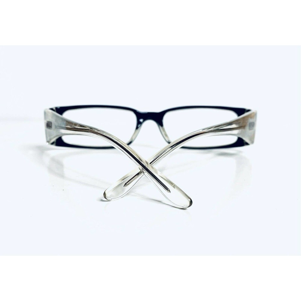 Versace Black Rectangular Glasses - image 7